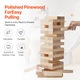 Joc Tumbling Timber Gigant, 60 Blocuri din Lemn de Pin, Geanta Inclusa, Tip Turn Caldator, Jucarie Educativa