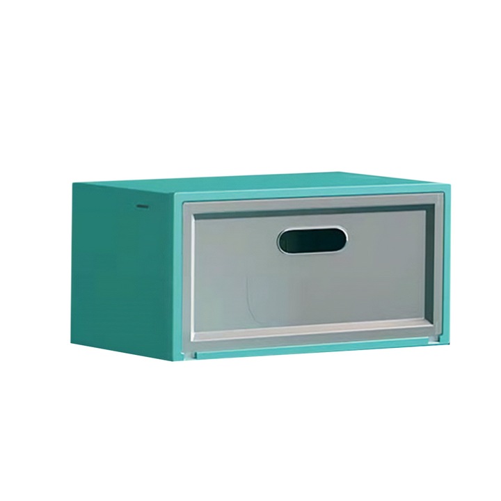 Комплект от 3 кутии за съхранение на обувки, Naimeed D4154, полипропилен, Зелен