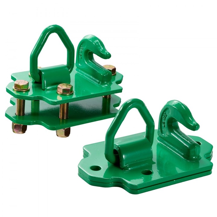 Carlige de Galeata pentru Tractor, Model 3/8 Inch, Otel Grad 70, Capacitate de 12.000 lbs, Ideal pentru RV si UTV