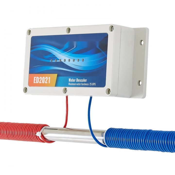 Elektronikus vízlágyító rendszer, 25GPG modell, só nélküli vízkőtelenítés