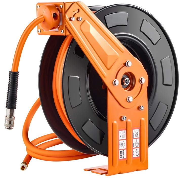 Teava de aer comprimat cu tambur, 300 PSI, diametru 9, 52mm, lungime 19, 81m