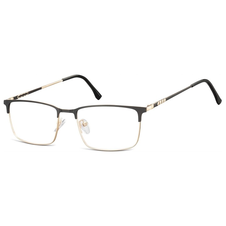 Rame ochelari, Sunoptic, model 907, metalic, dimensiuni 54-17-146mm, cu etui