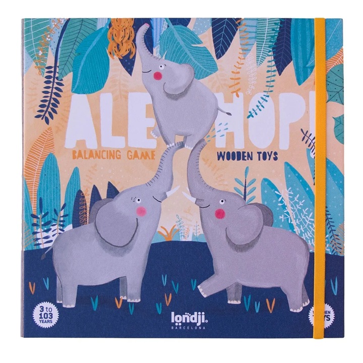 Joc de echilibru Alehop Turnul elefantilor, Londji