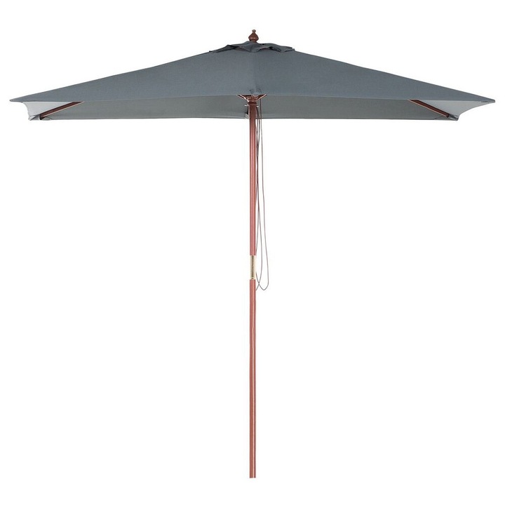 Umbrela de gradina gri antracit 144 x 195 cm Flamenco