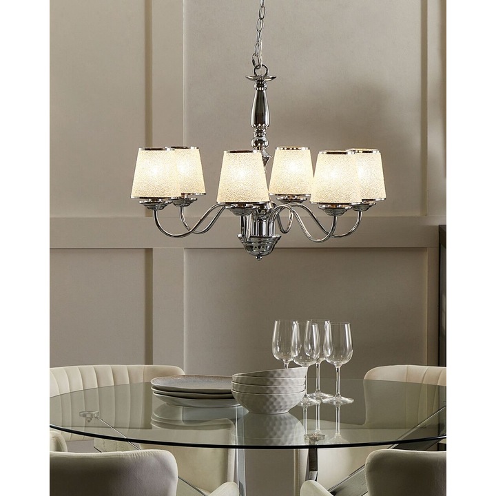 Candelabru Bradano Metal Argintiu