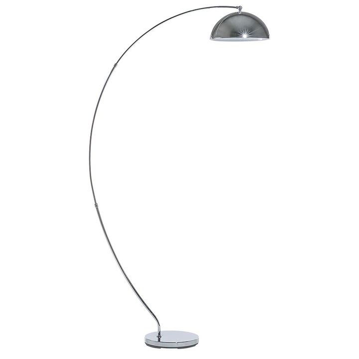 Lampadar Kama Metal Argintiu