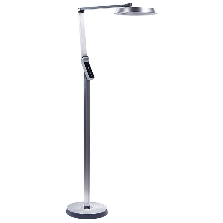 Lampadar LED Carina Cu variator de tensiune Metal Argintiu