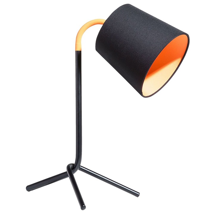 Lampa de birou Mooki Reglabil Metal Negru