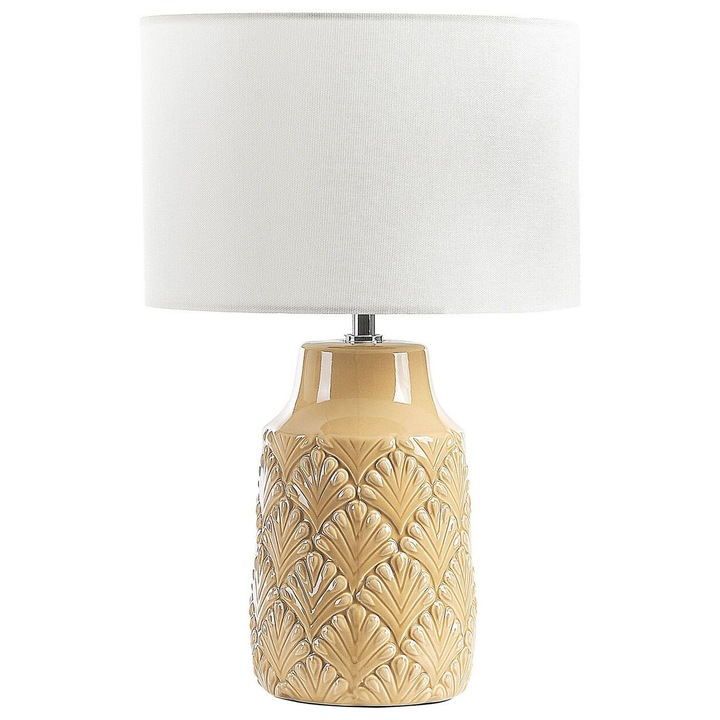 Lampa de masa Balao Ceramica Galben