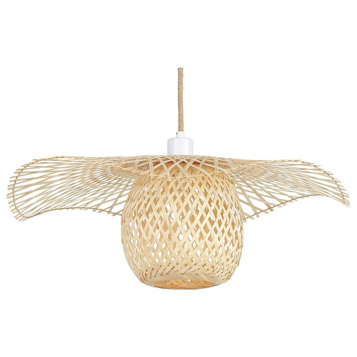 Lustra Bonito Lemn de bambus Maro deschis