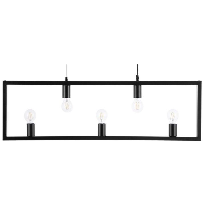 Lustra Bayas Metal Negru
