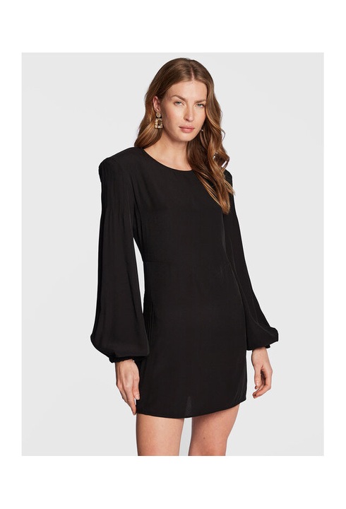 Női ruha, Mvp Wardrobe, 301413752, Acetát/Viszkóz, Fekete, Fekete, 42
