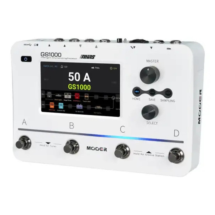 Procesor, Efect, Chitara, Mooer, GS1000. Alb
