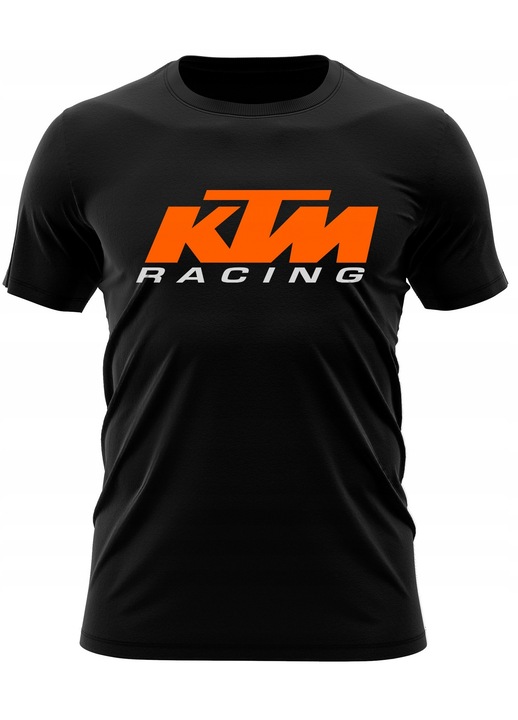 Премиум персонализирана тениска с щампа, XXL, оранжева, за мъже, Ktm Racing, 100% памучен материал, къс ръкав, удобна, Oeko-Tex Standard 100, идеална за подарък, ALG-TS-856-XXL