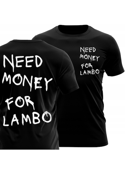 Премиум персонализирана тениска с щампа, M, бяла, за мъже, Lamborghini, 100% памучен материал, къс ръкав, удобна, Oeko-Tex Standard 100, идеална за подарък, ALG-TS-880-M