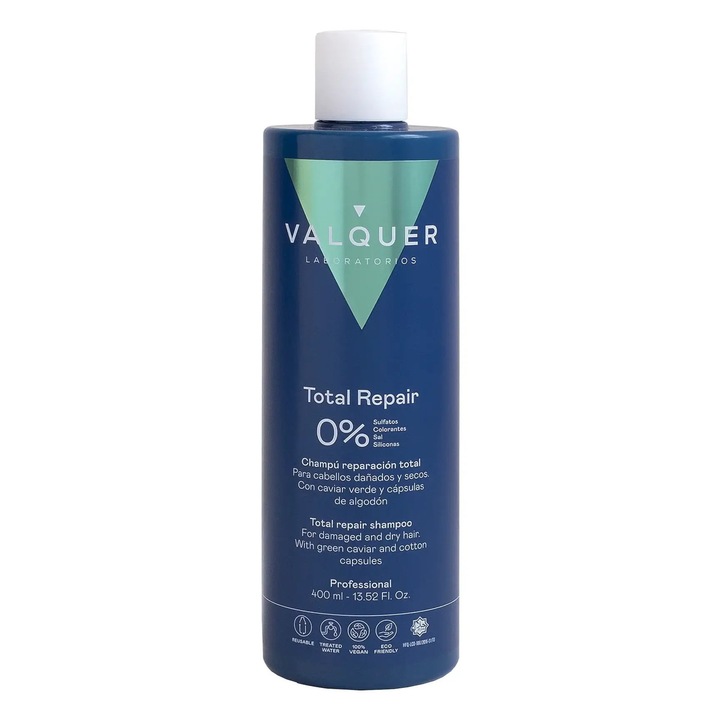 Repair sampon sérült hajra Total Repair, Valquer, 400 ml