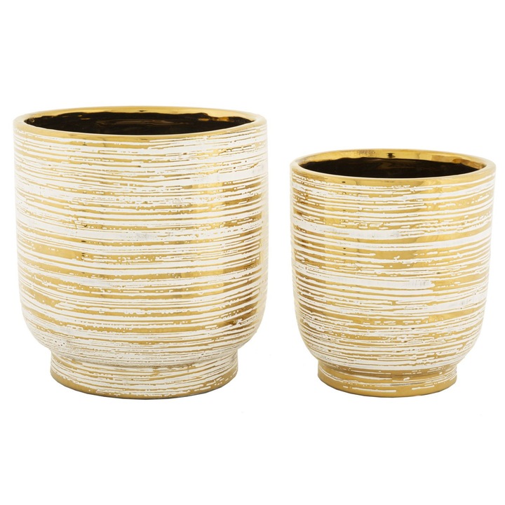 Suport ghiveci melody set 2 buc cm o 23x24-17,5x19