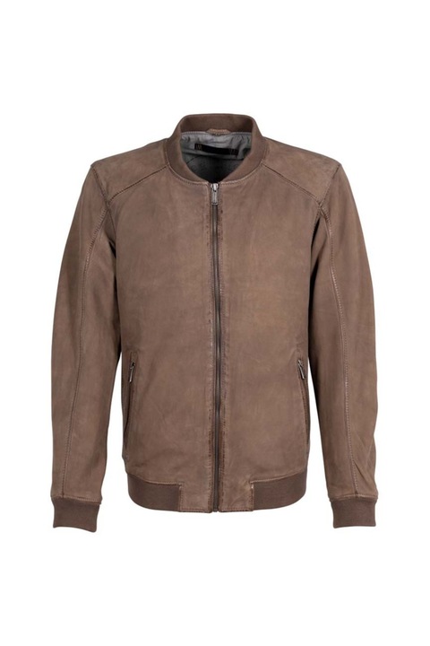 Geaca de Piele Barbati Deercraft Maro Inchis DMDraven, Maro