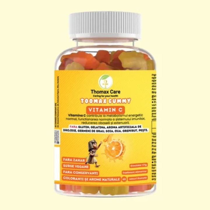 TooMax Gummy C-vitamin 125 mg CUKORMENTES