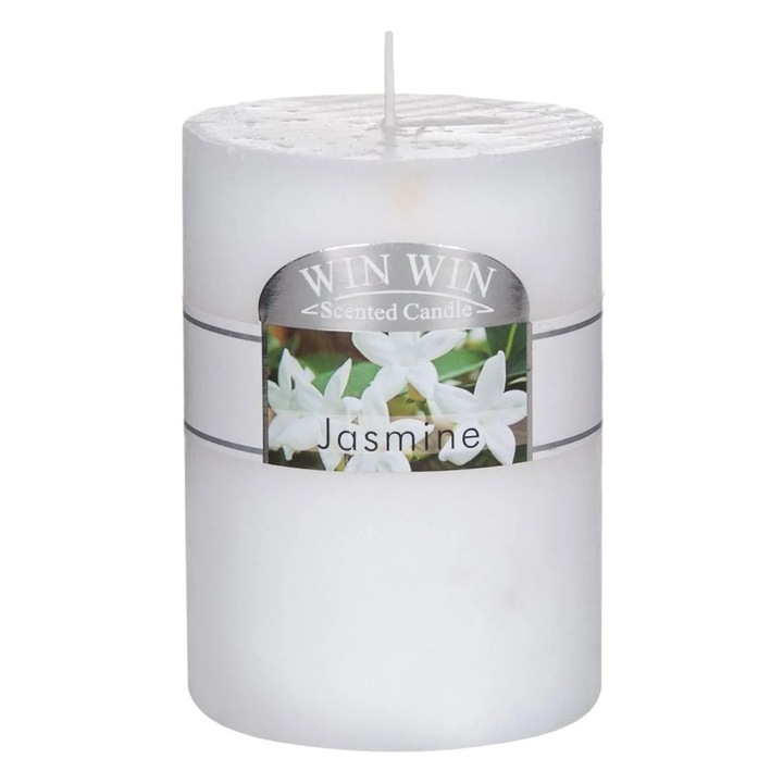 Ароматна свещ с бял жасмин ø6.8x9.5см