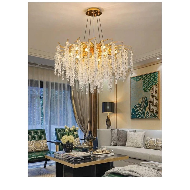 JIJU® Cristal Moderna полилей D30CM