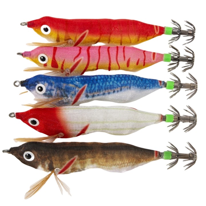 5 db. Enforose műcsalikészlet, többszínű