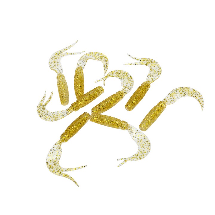 Enforose horgászcsalik, 8 darabos készlet, bionikus színek, 75 mm