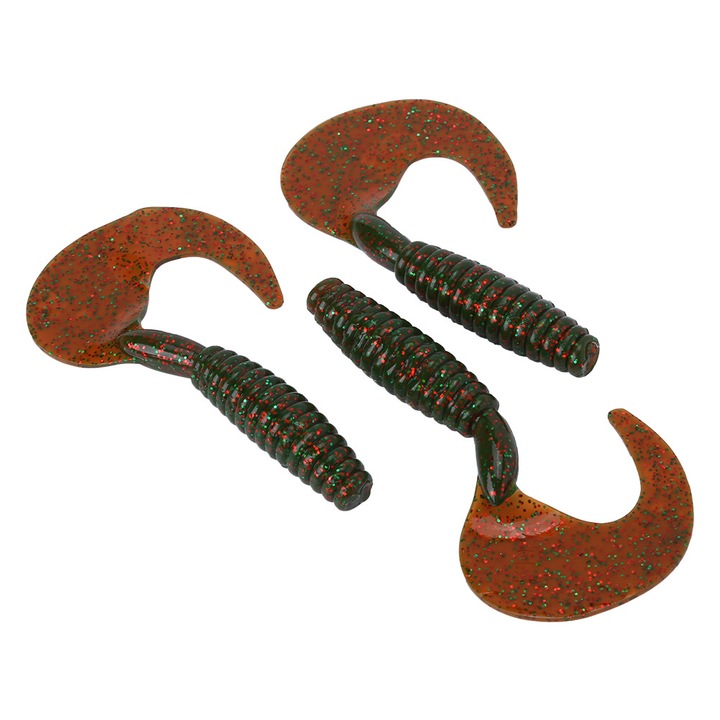 3 darabos Enforose szilikon csalikészlet, 11cm, többszínű, horgászathoz