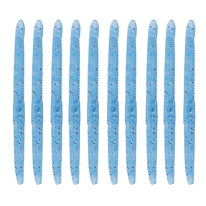 10 db szilikon horgászcsali készlet, Enforose, 13 cm, többszínű