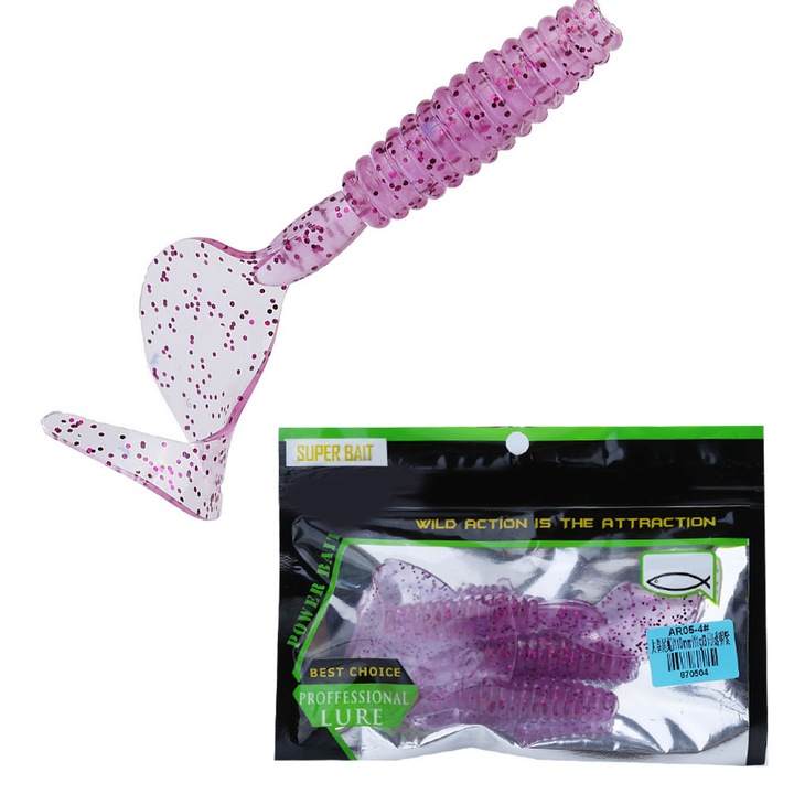 3 db Enforose horgászcsali készlet, 110mm, bionikus színek