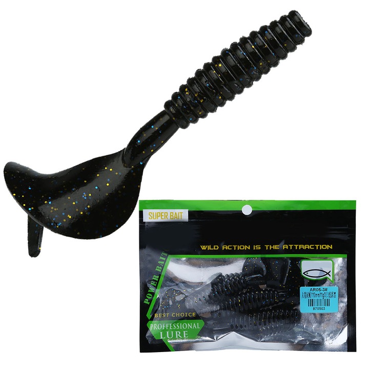 3 db Enforose horgászcsali készlet, 110mm, könnyű és tartós