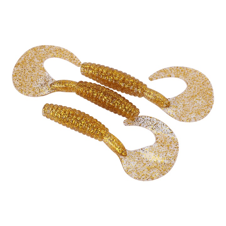 3 darabos szilikon horgászcsali készlet, Enforose, 11cm, többszínű