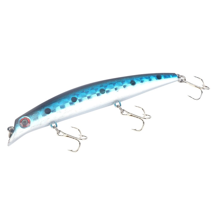 3 db Enforose horgászcsali készlet, hosszú, úszó, színes, 12x2x2cm