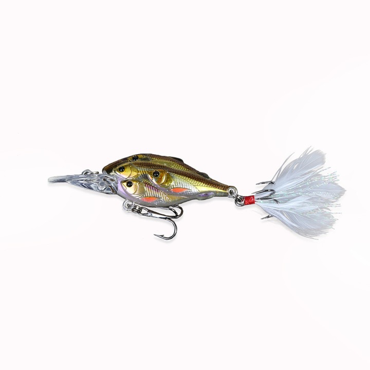 Enforose horgászcsali, 6,7 cm, realisztikus kialakítás, éles horog