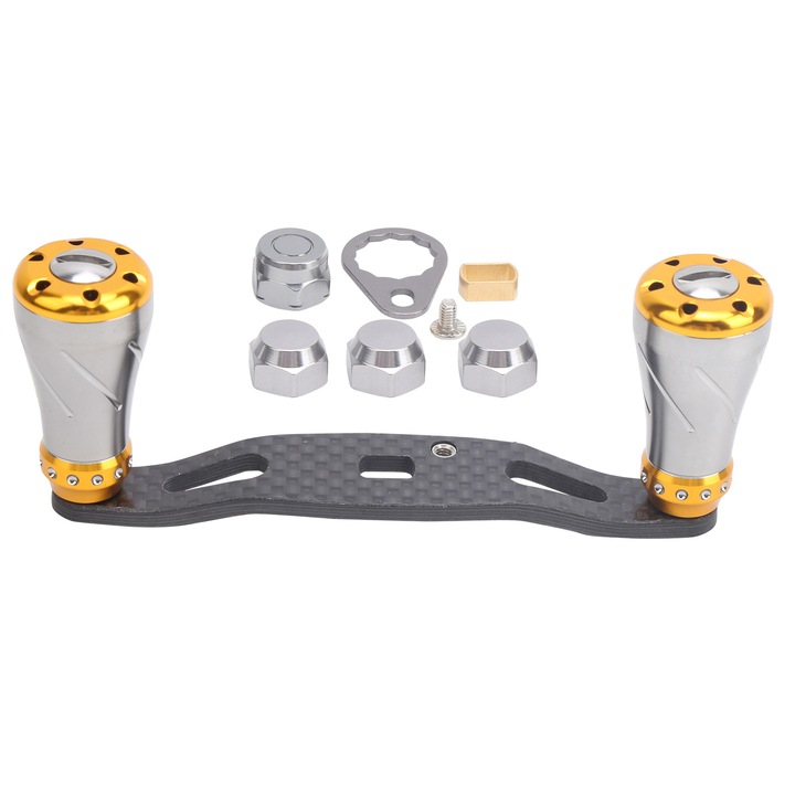 Maner mulineta de pescuit Maner Carbon Metal Enforose, 85MM