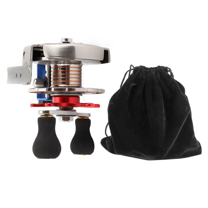 Enforose BA60 Horgászorsó, 2.5:1, 2BB, alumíniumötvözet design, korrózióálló, zsinórkapacitás #2, 300m