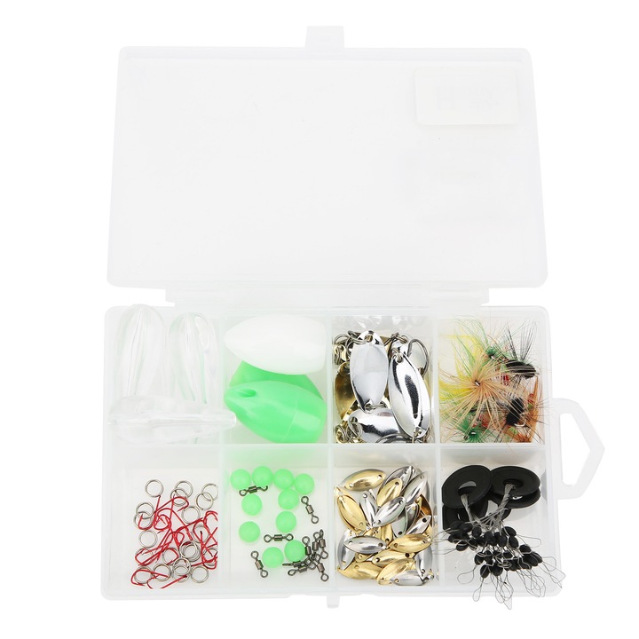 Enforose horgászgyűrű készlet, többszínű