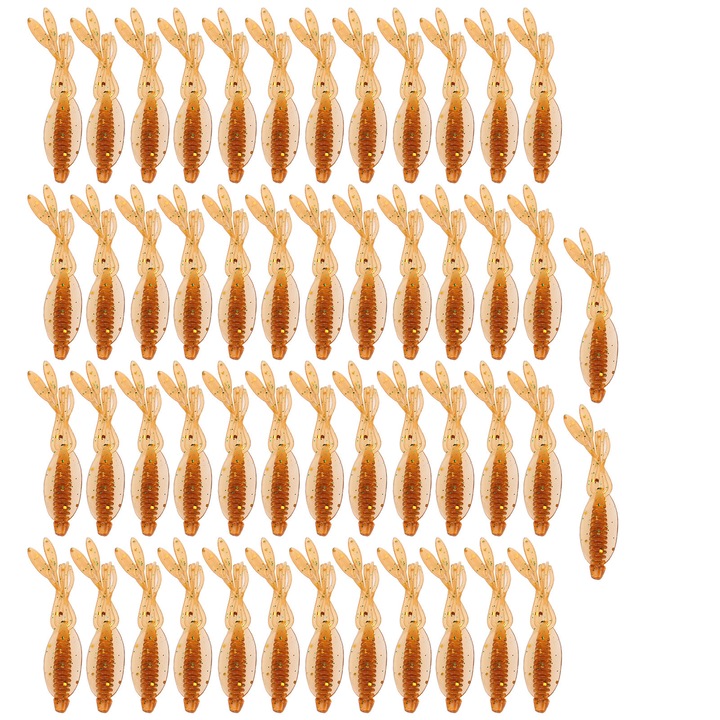 10 darabos műcsali készlet több farokkal, Enforose, 4 szín, 50g