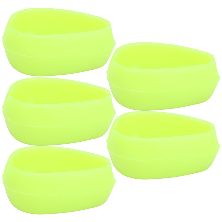 Set 5 forme pentru hranitor, Enforose, silicon, flexibilitate, 6.3x4.3x2.8cm