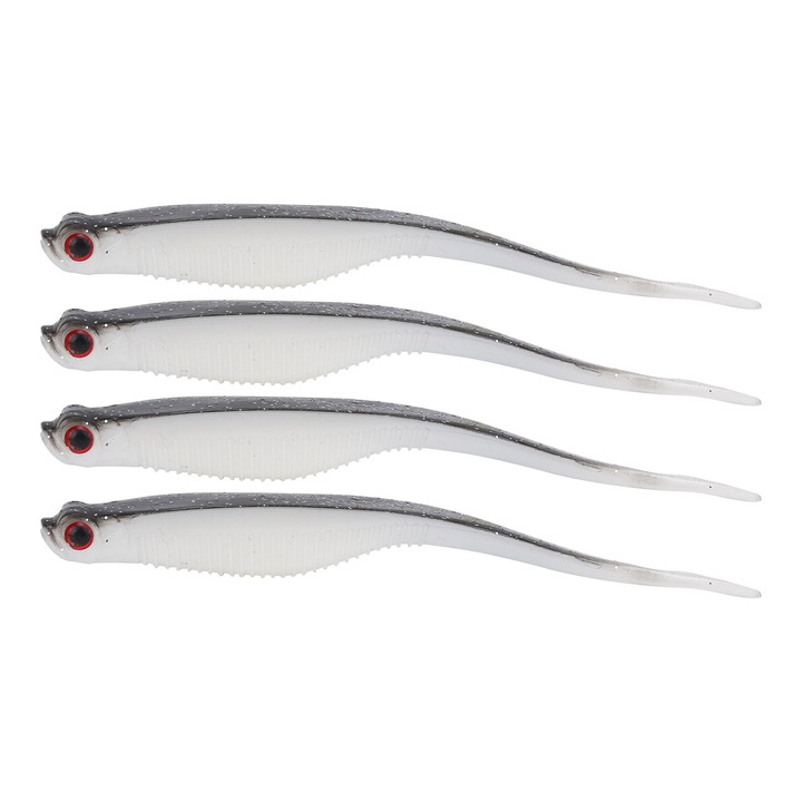 Enforose 4 részes puha csalikészlet, 130mm, PVC anyag