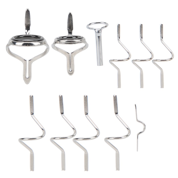 Ghid de pescuit cu musca, Enforose, inel din inox cu catarama dubla, rezistent la coroziune