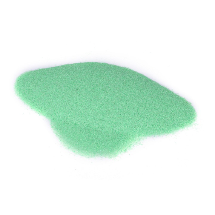 Цветен чакъл за декорация, Enforose, зелен, 7.5x4x2см