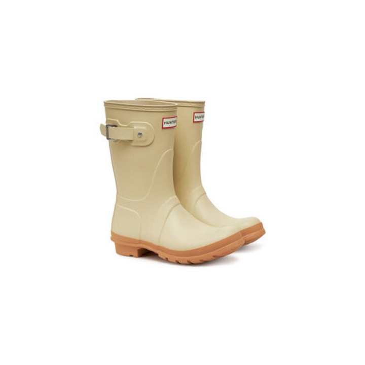 Cizme de ploaie dama Hunter, 305299345, Sintetic, Galben, Galben