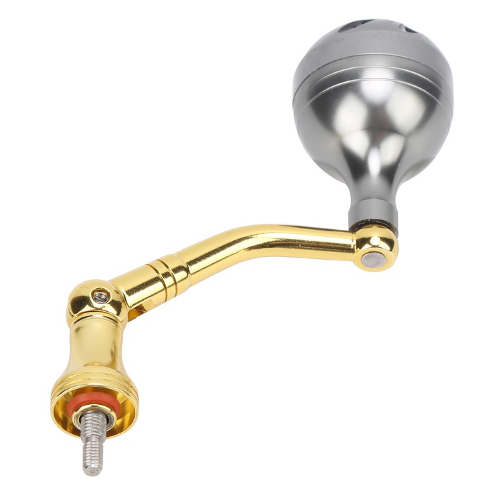 Brat de balansare pliabil pentru mulineta de pescuit, Enforose, aliaj de aluminiu, culoare aurie, greutate 46g