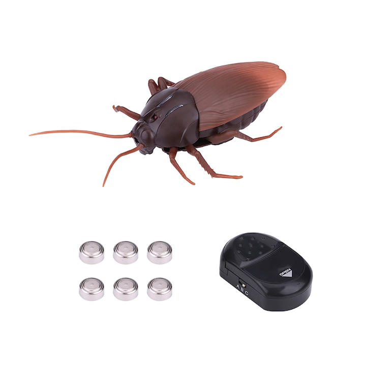 Играчка с дистанционно управление, Enforose, хлебарки, инфрачервено управление, размери 14.5x8.2x3.5см, комплект с батерии