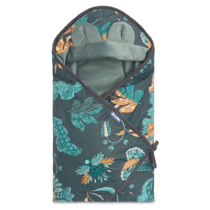 Váltószőnyeg, autósülésre is alkalmas, 3 rétegű, 90x90 cm, Sensillo