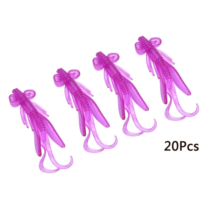 20 db műcsali szett, Enforose, lila