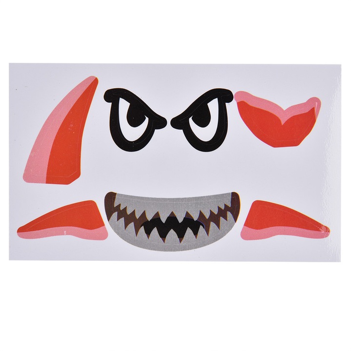 Set autocolante pentru drona Enforose, design 3D rechin, multicolor, pentru Mavic Pro/Spark/Phantom