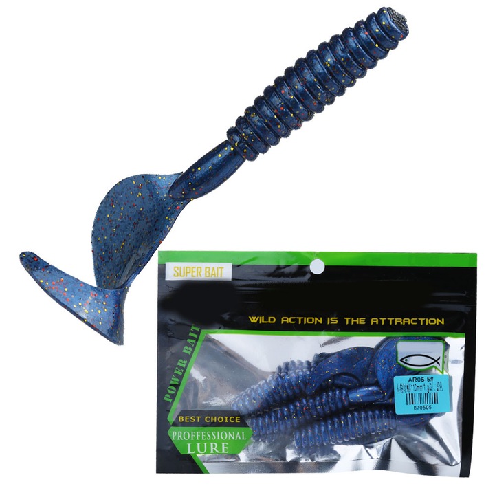 3 db Enforose horgászcsali készlet, bionikus színek, 110mm