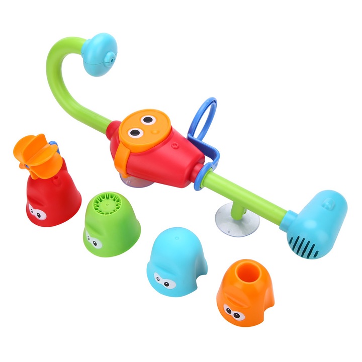 Vicces állat alakú babafürdető játék, vízsugárzó eszköz, szép fürdő, játék, zuhanyjátékok